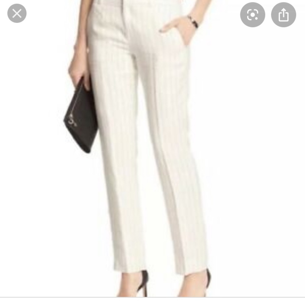 New Banana Republic Mid rise trouser pants